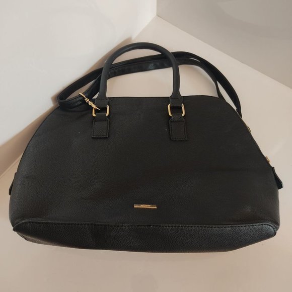 Large Aldo Black Handbag - Picture 3 of 12